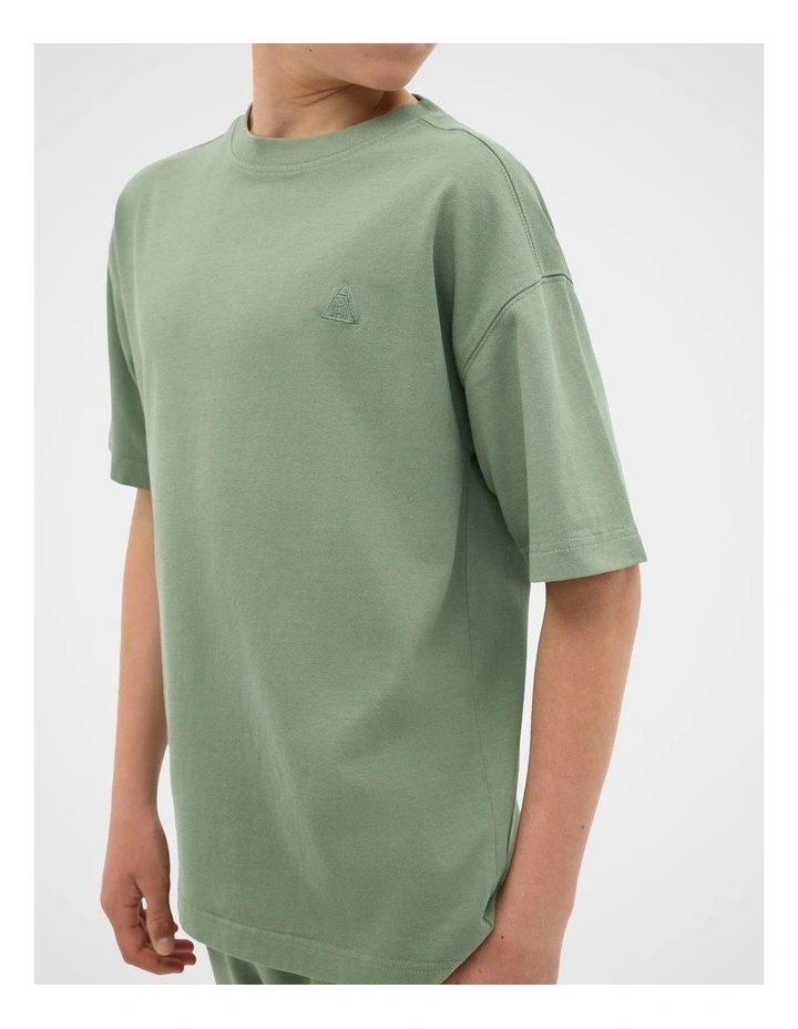 Everyday Tee in Sage image 3
