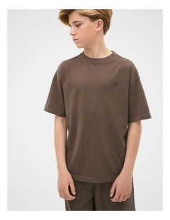 Everyday Tee in Chocolate
