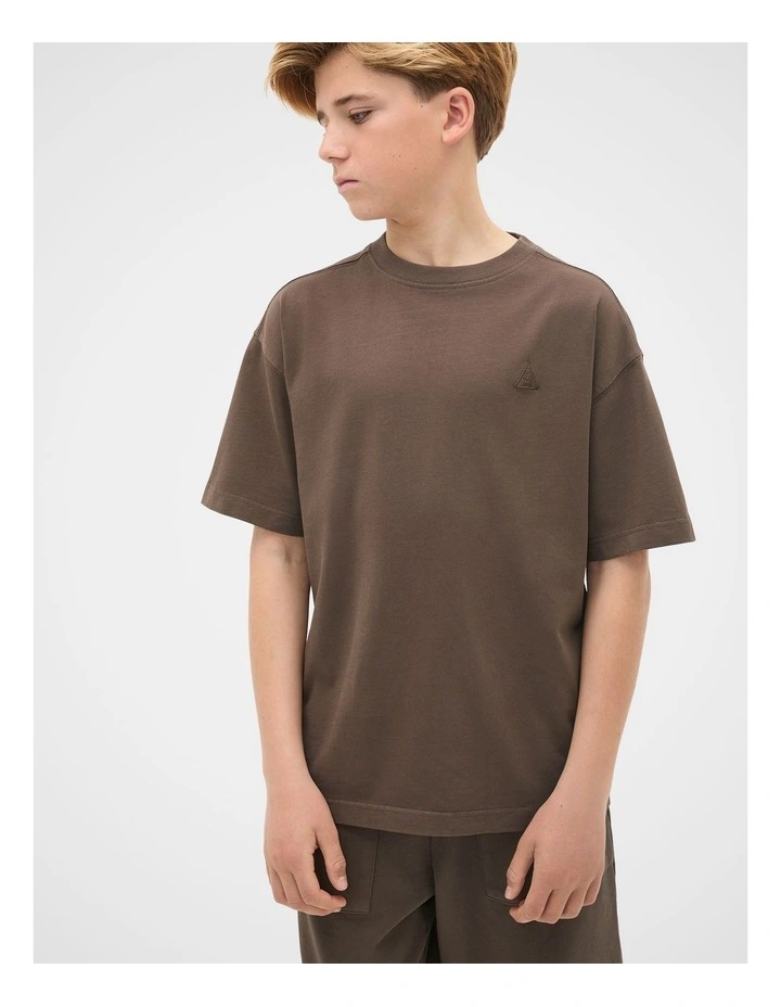 Everyday Tee in Chocolate image 1