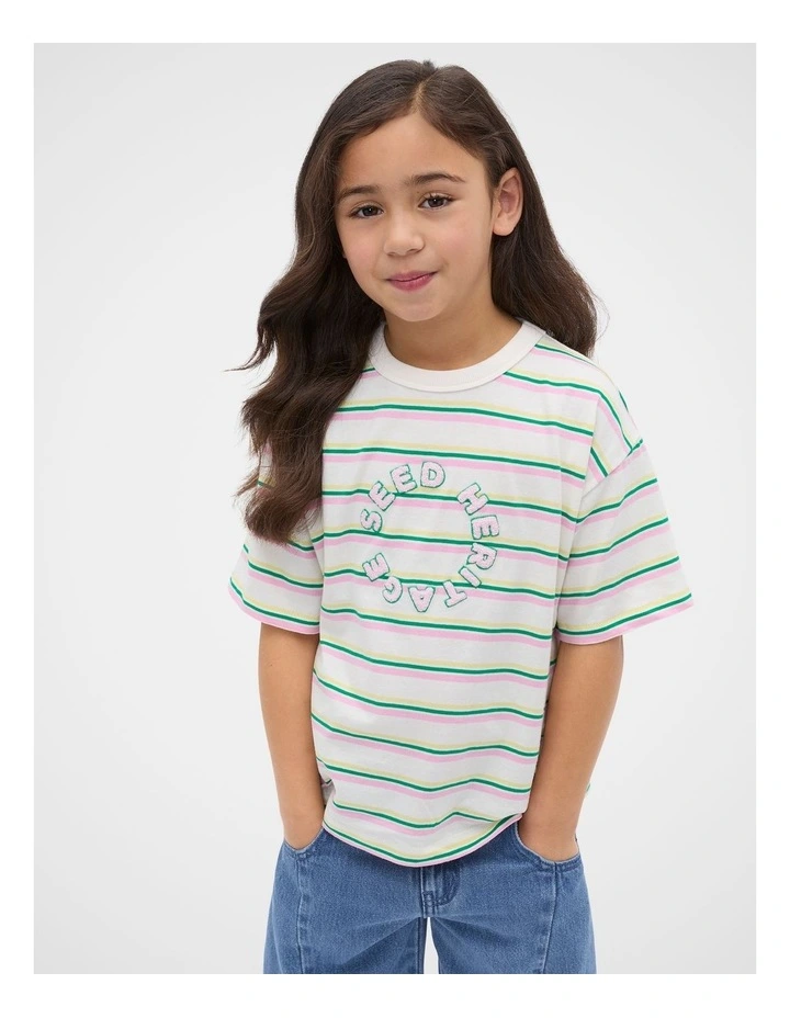 Multi Stripe Logo Tee image 1