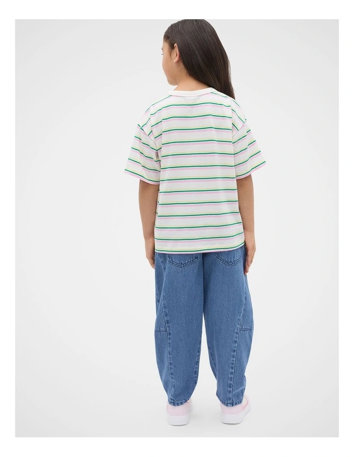 Multi Stripe Logo Tee image 2