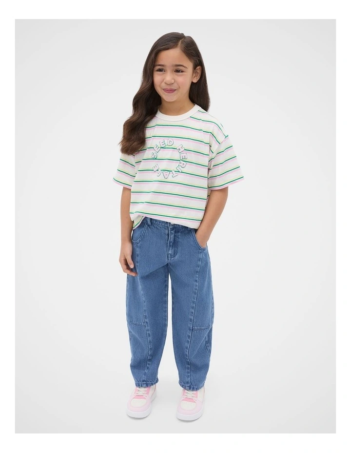 Multi Stripe Logo Tee image 3