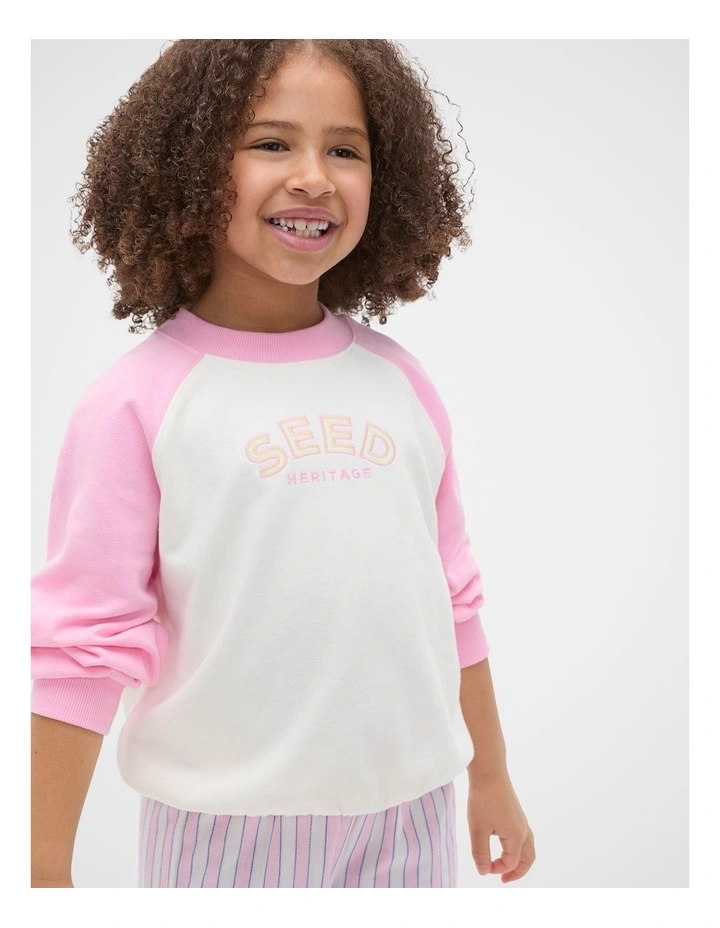 Raglan Logo Sweat image 1