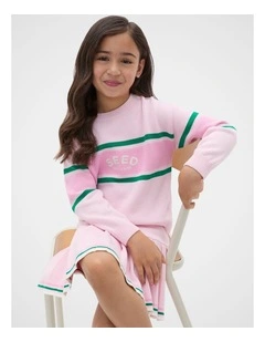 Retro Logo Knit Sweater