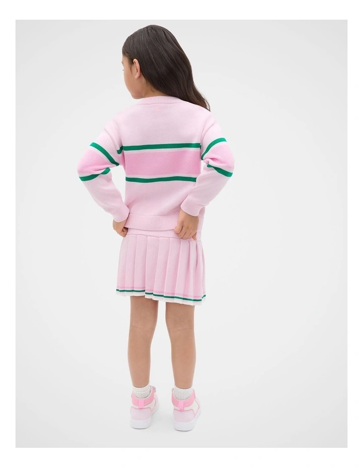 Retro Logo Knit Sweater image 2