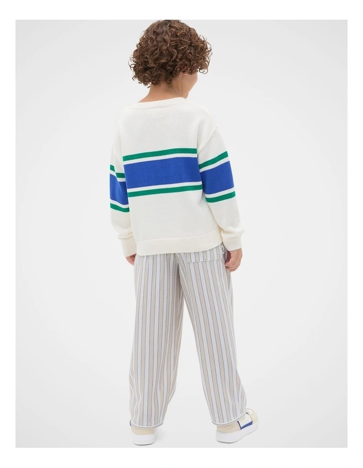 Retro Logo Knit Sweater image 2