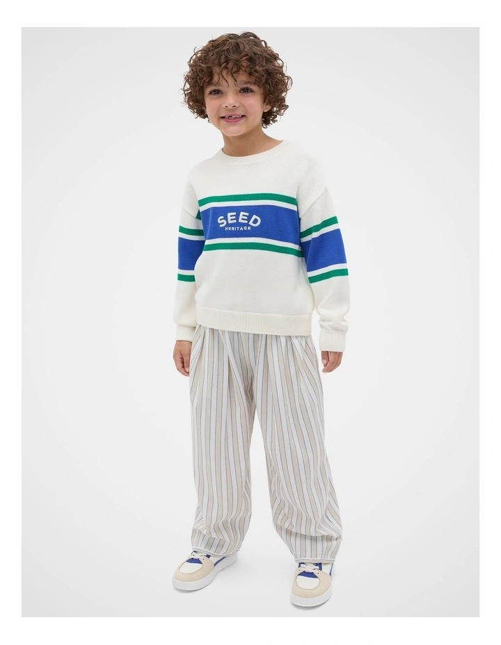 Retro Logo Knit Sweater image 3