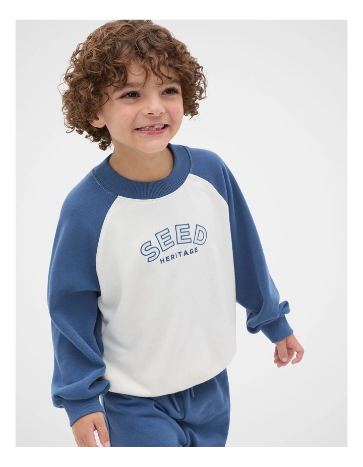 Core Colourblock Logo Sweat image 1