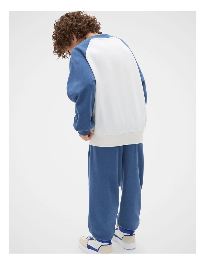 Core Colourblock Logo Sweat image 2