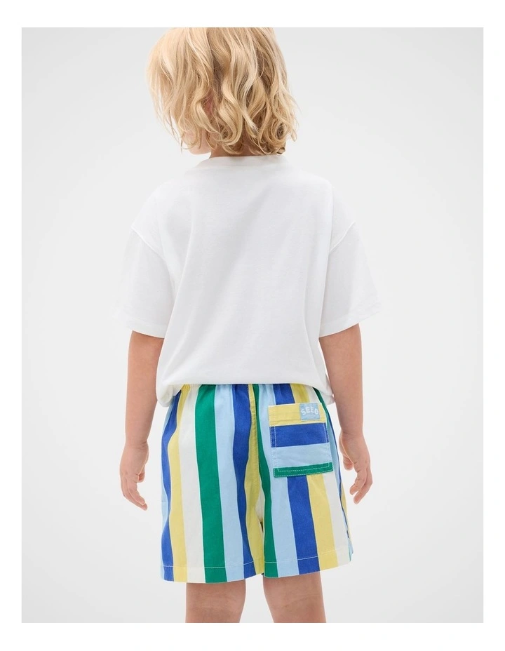 Multi Stripe Vacay Short image 2