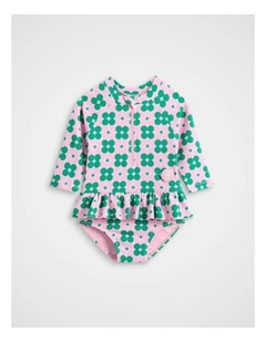 Floral Rashsuit