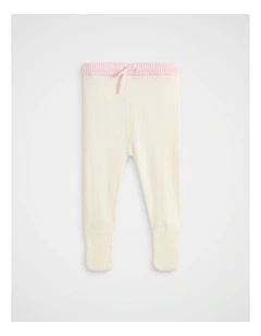 Footed Knit Pant