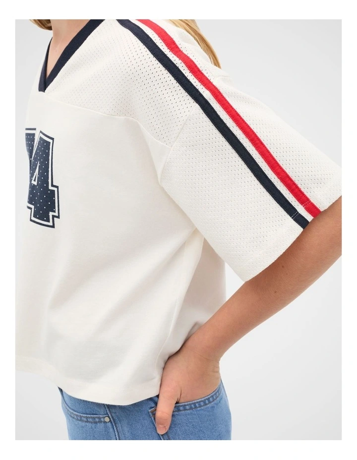 Sporty V Neck Tee image 3