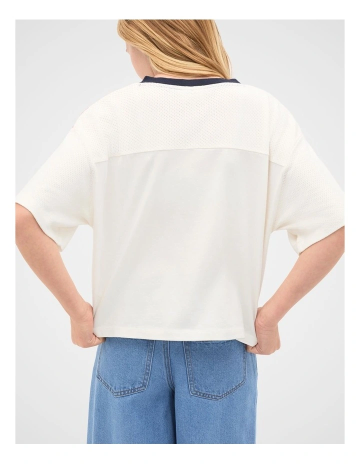 Sporty V Neck Tee image 4