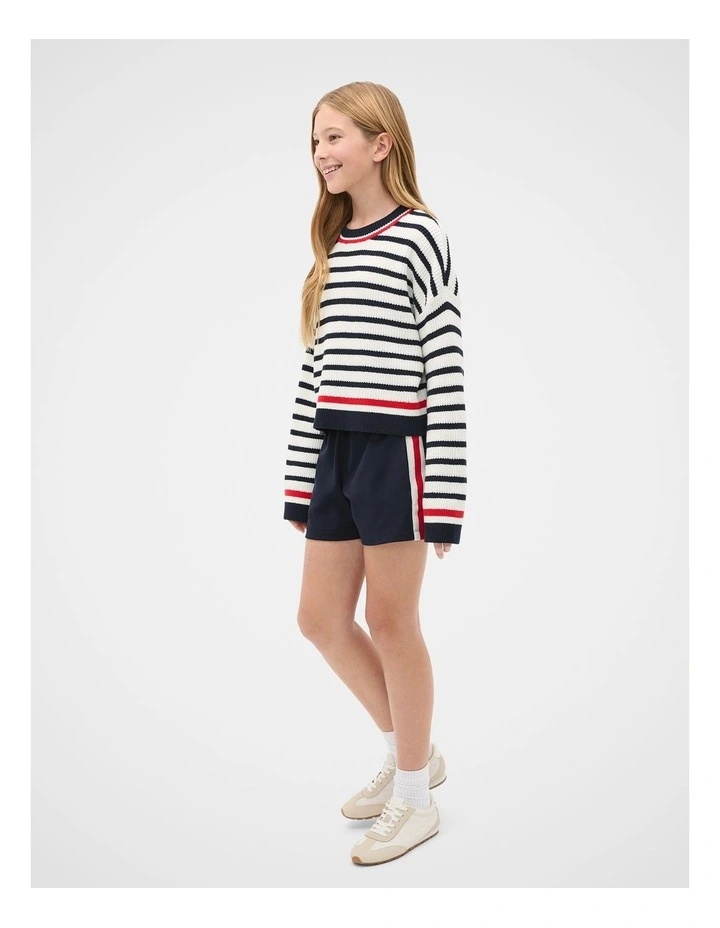 Crop Knit Sweater image 1
