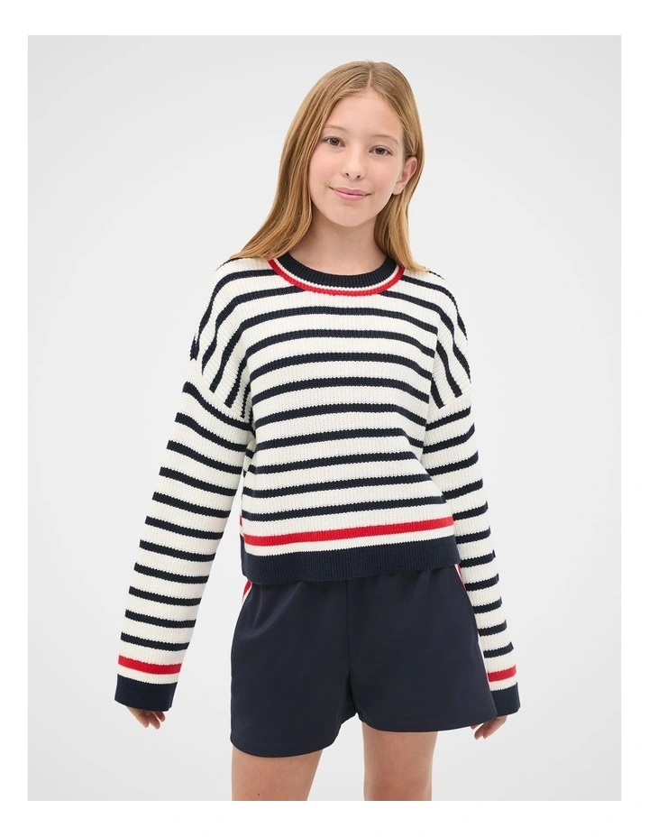 Crop Knit Sweater image 2