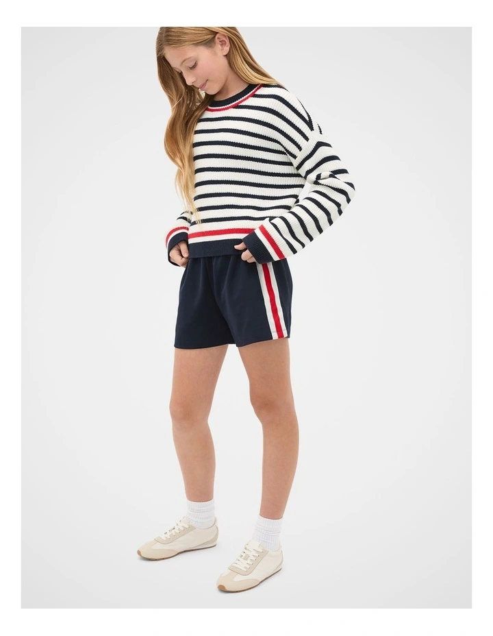 Retro Striped Short image 2