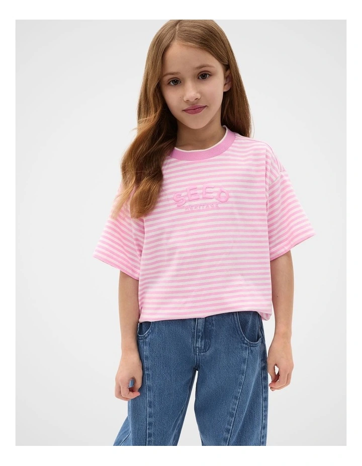 Core Stripe Logo Tee image 3