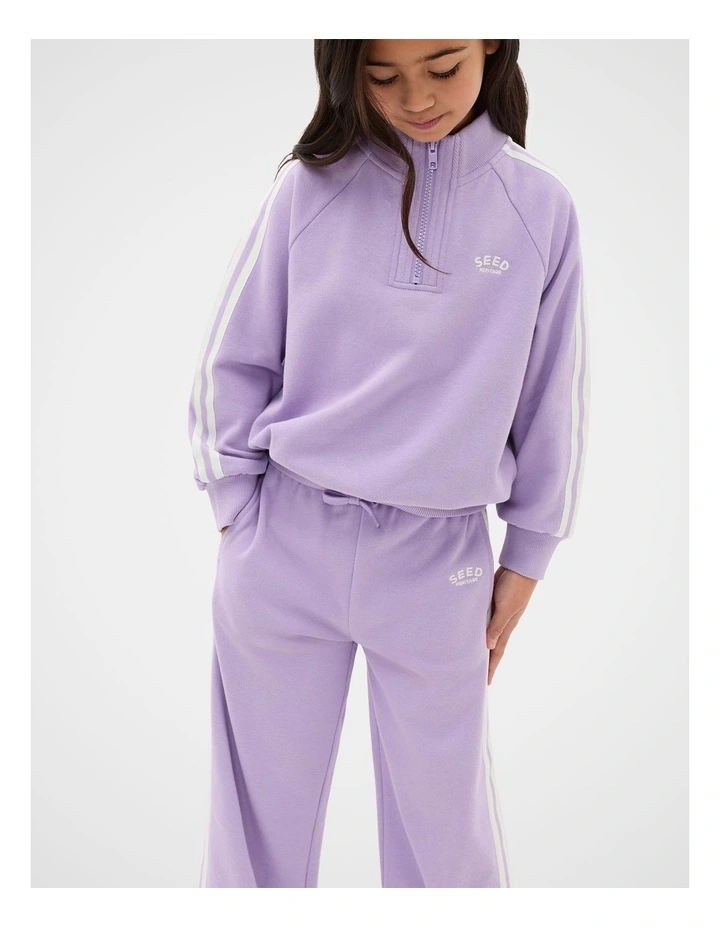 Quarter Zip Logo Sweat image 3