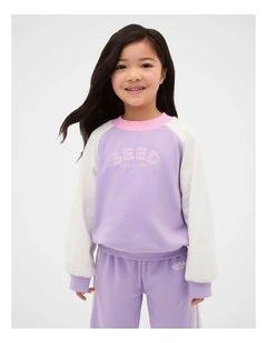 Raglan Logo Sweat