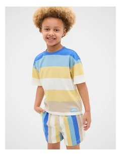Multi Stripe Tee