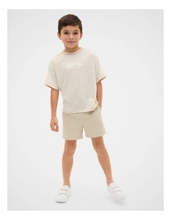 Core Stripe Logo Tee