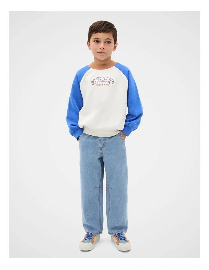 Raglan Logo Sweat image 2
