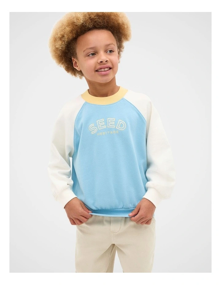 Raglan Logo Sweat image 2