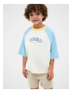 Raglan Logo Tee