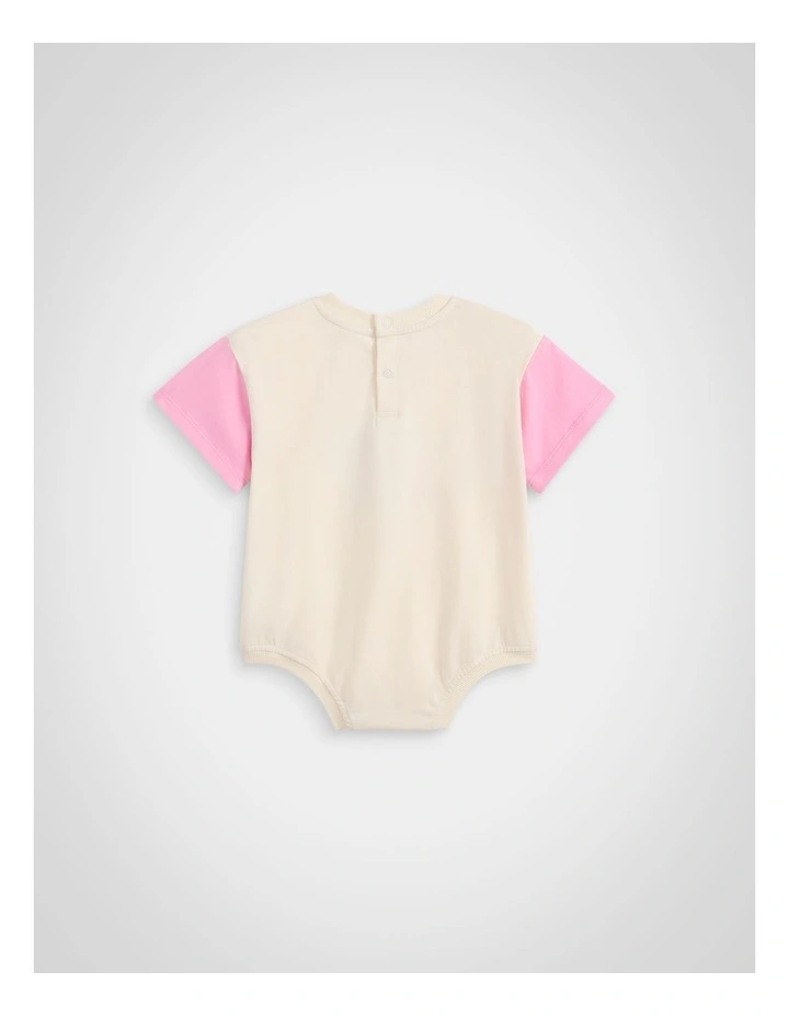 Flower Bodysuit in Buttercream image 2
