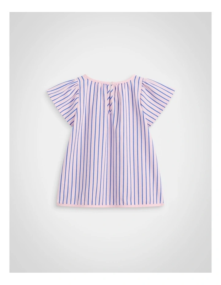 Stripe Dress in Pink Lemonade image 2