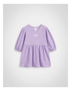 Logo Rib Dress