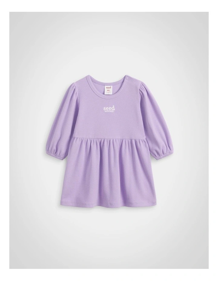 Logo Rib Dress image 1