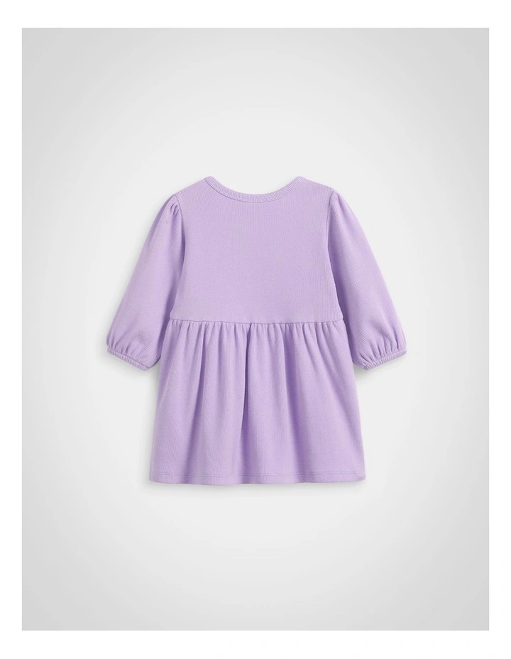 Logo Rib Dress image 2