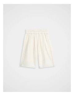 Contrast Stitch Balloon Pant in Classic Cream