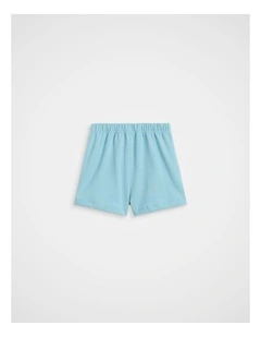 Bubble Logo Short in Nebula Blue