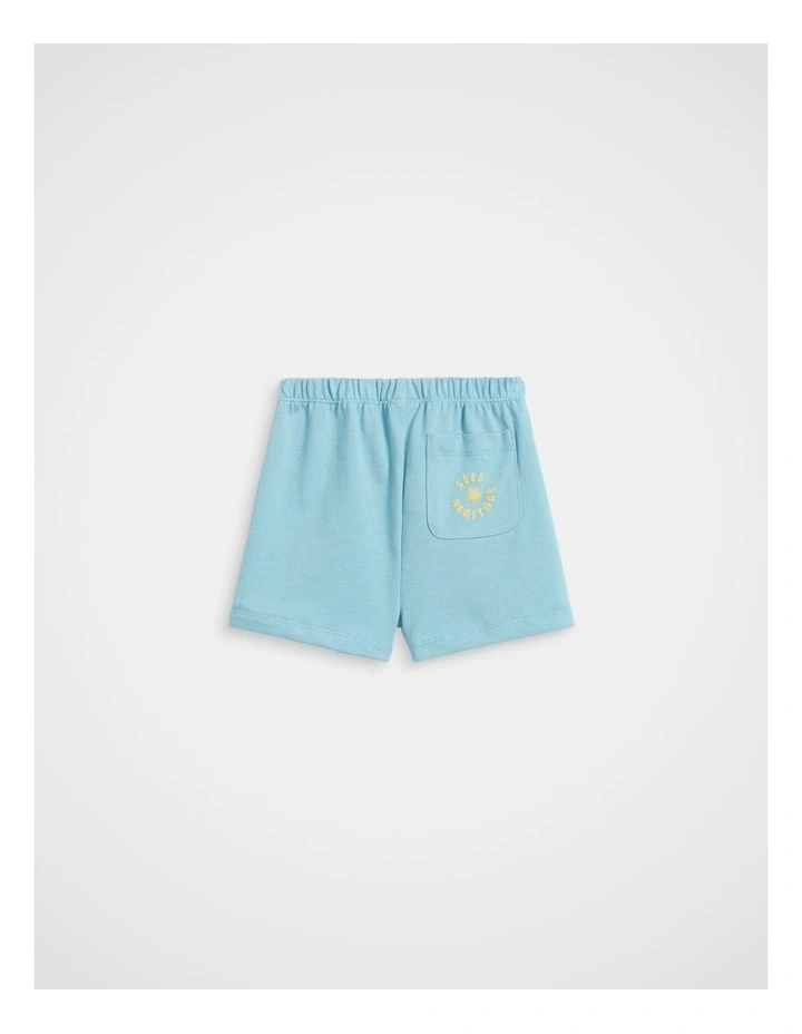 Bubble Logo Short in Nebula Blue image 2