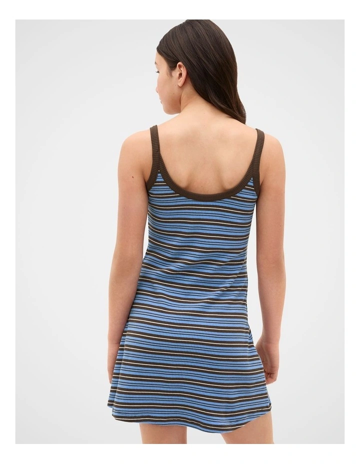 Stripe Logo Rib Dress image 4
