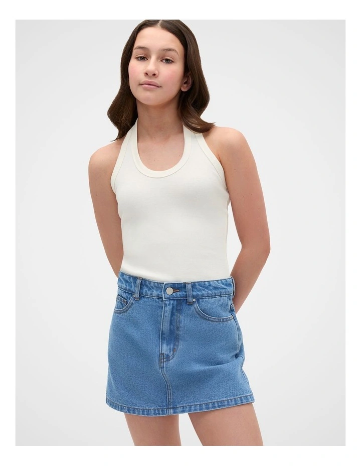 Core Mini Skort in Mid Classic image 4