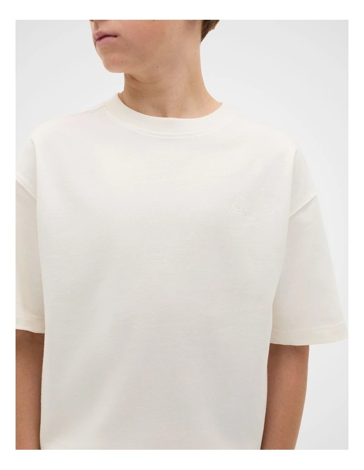 Everyday Tee in Vintage Cream image 4