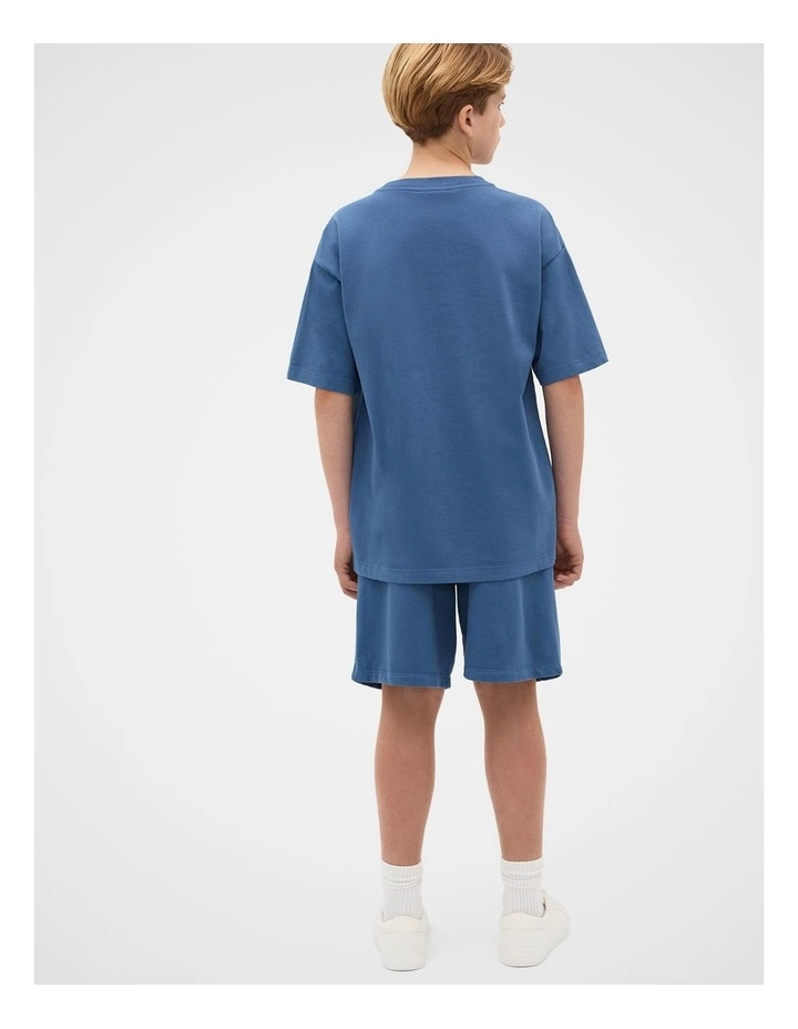 Everyday Tee in Washed Navy image 4