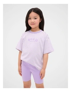 Core Stripe Logo Tee
