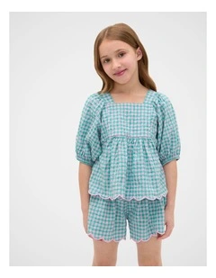 Gingham Top
