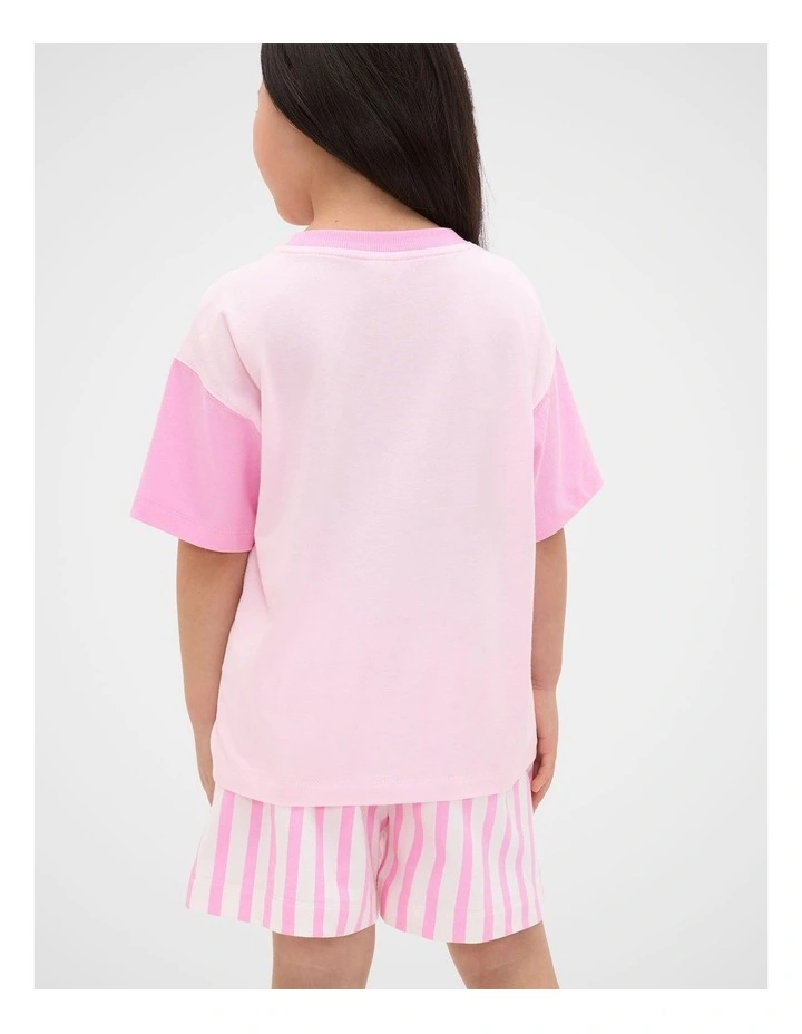 Colour Block Logo Tee image 2