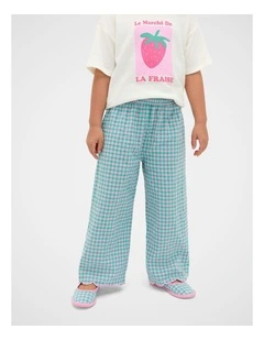 Gingham Pant