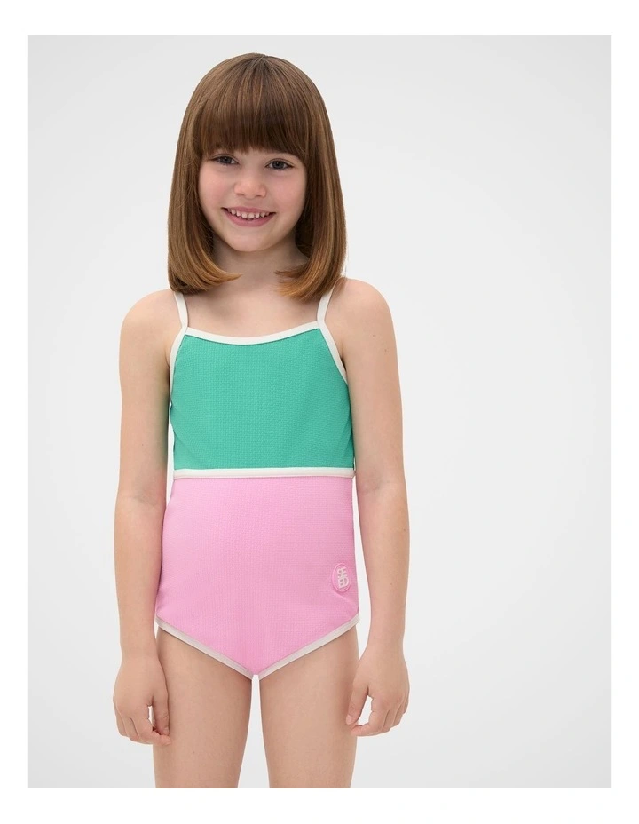 Colour Block Bather image 1