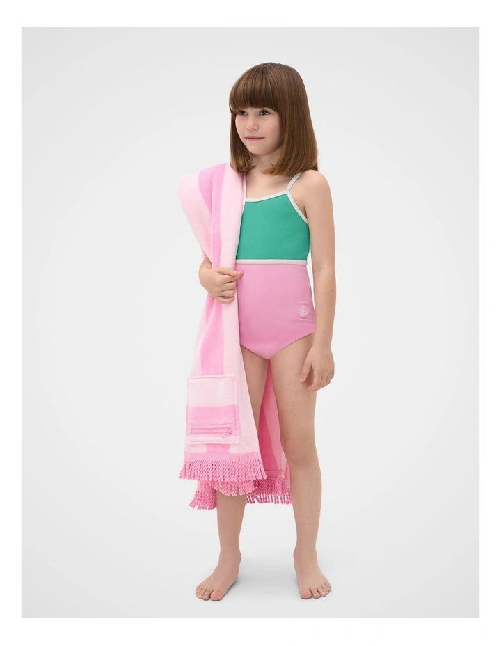 Colour Block Bather image 2