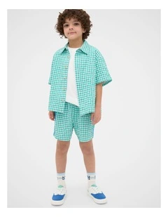 Boxy Check Shirt