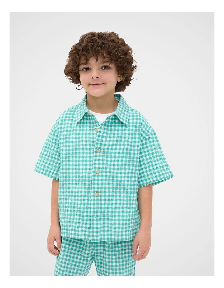 Boxy Check Shirt image 2