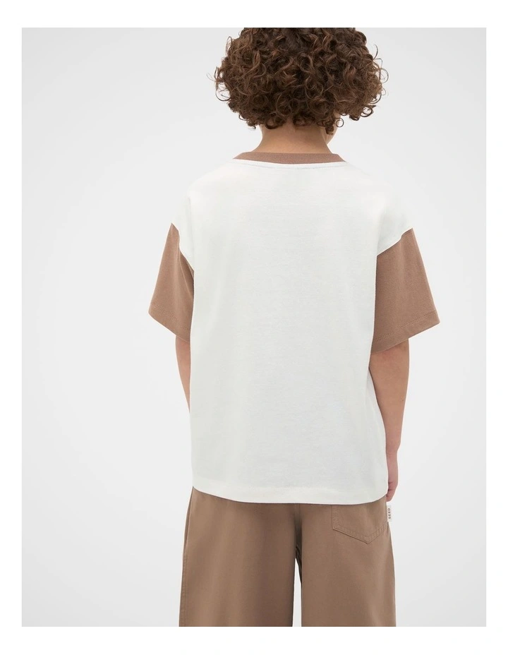 Colourblock Logo Tee image 2